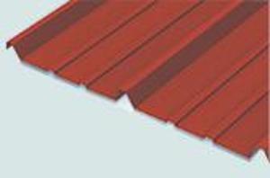  Chapa para techos y panel para paredes de acero revestido en film ASA 